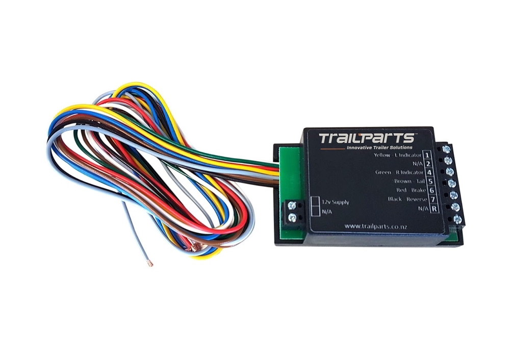 Trailparts Towbar Wiring Bypass Relay 7 Circuit CST