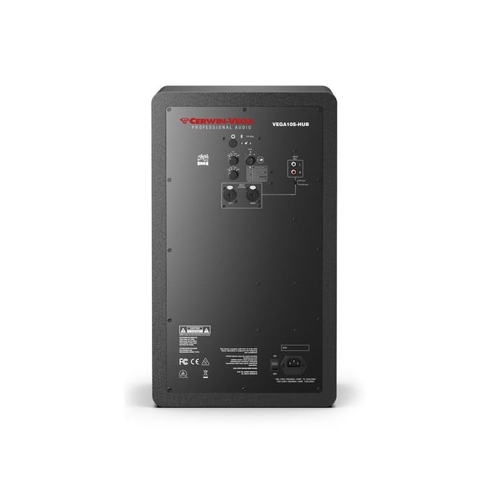 Cerwin-Vega Home and Studio 3-Way SKAA Wireless Monitor Pair 10in