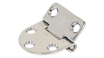 Sinox 316 Polished Stainless Steel Flush Door Hinge 1640 40x30x2mm