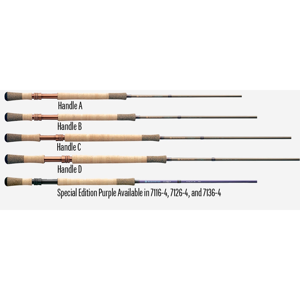 Redington 3106-4 Dually 2 Trout Spey Rod 10ft 6in 3WT 4pc with Tube