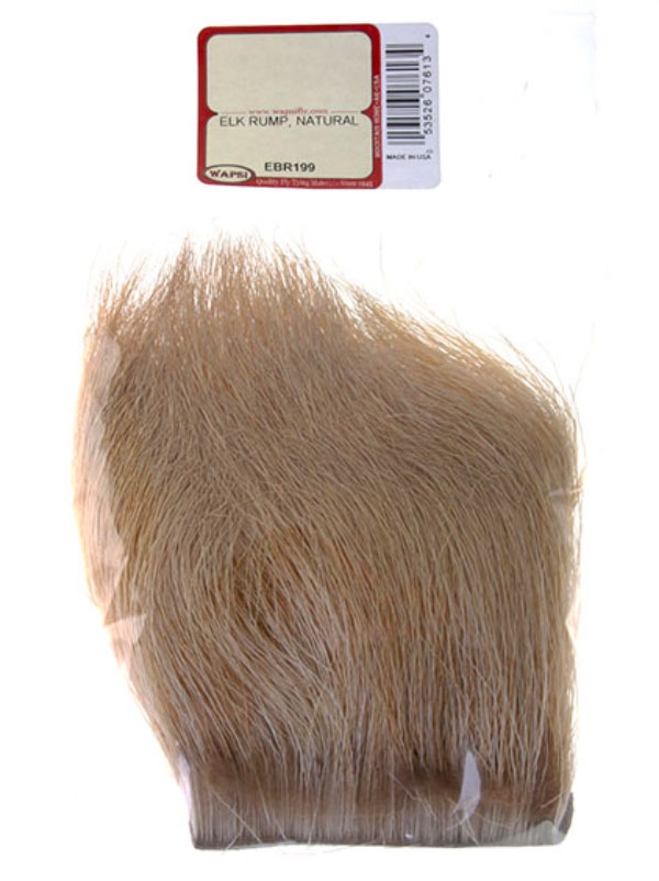 Wapsi Elk Rump Hair Natural