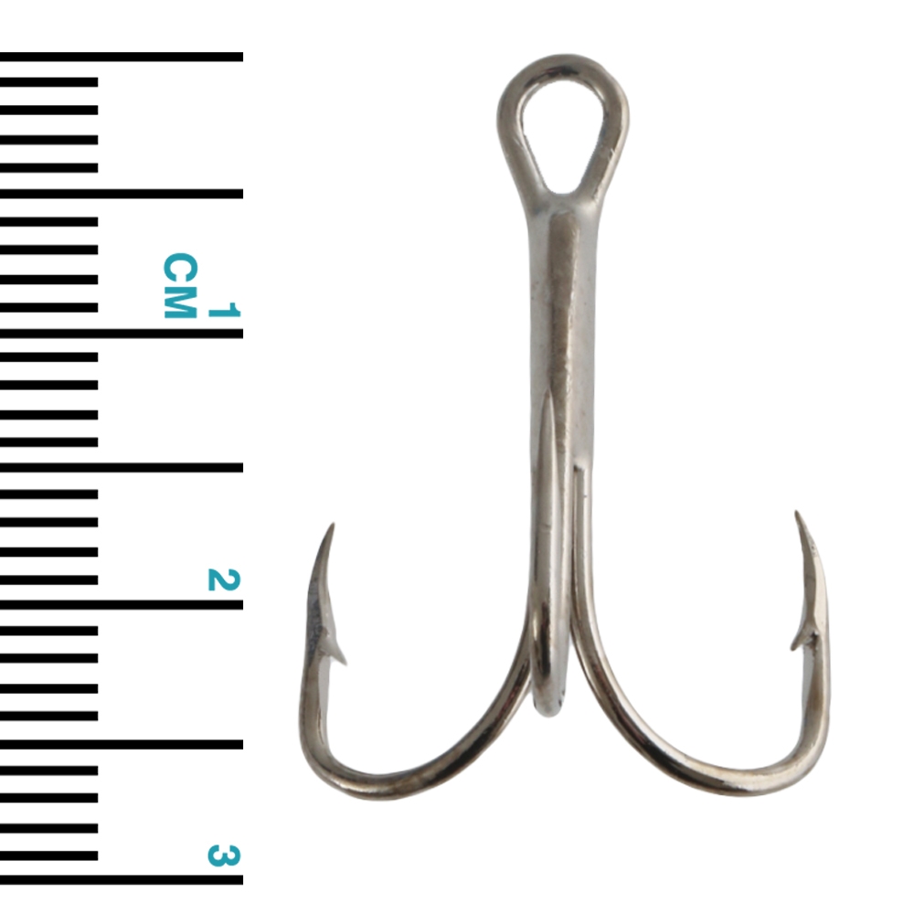 Eagle Claw 375F Treble Hooks No.2 Qty 50
