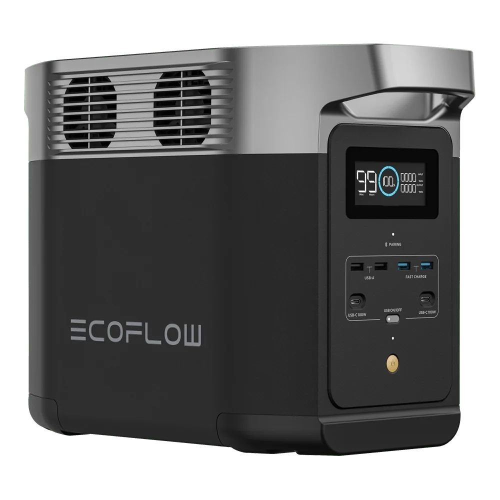 EcoFlow Delta 2 LiFePO4 Portable Power Station 1800W