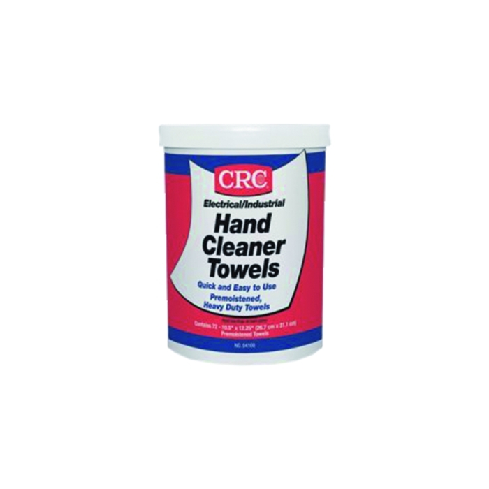 CRC Hand Cleaner Towels 72-Pack