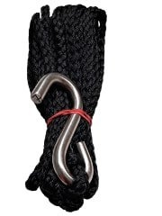 Trojan Winch Rope Black 7m 1000kg