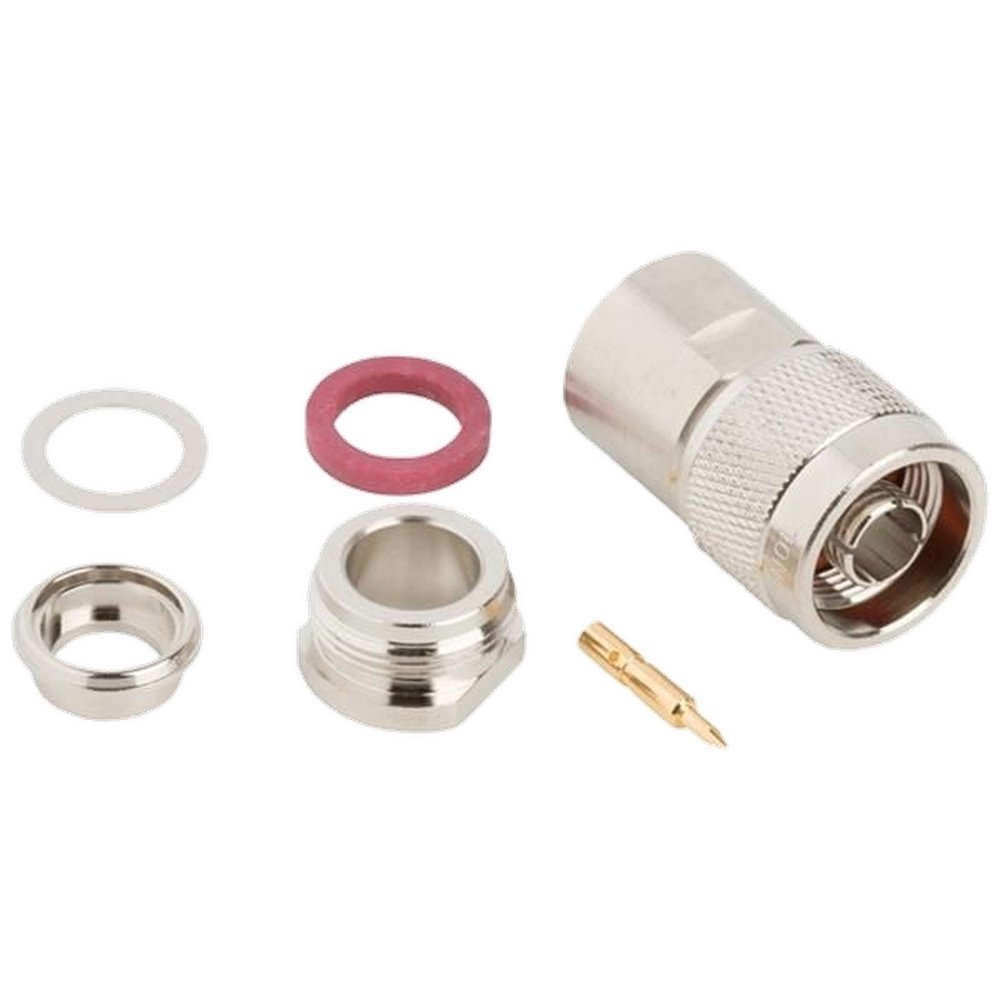 Amphenol 082-202 UG-21D/U N-Type Straight Clamp Plug