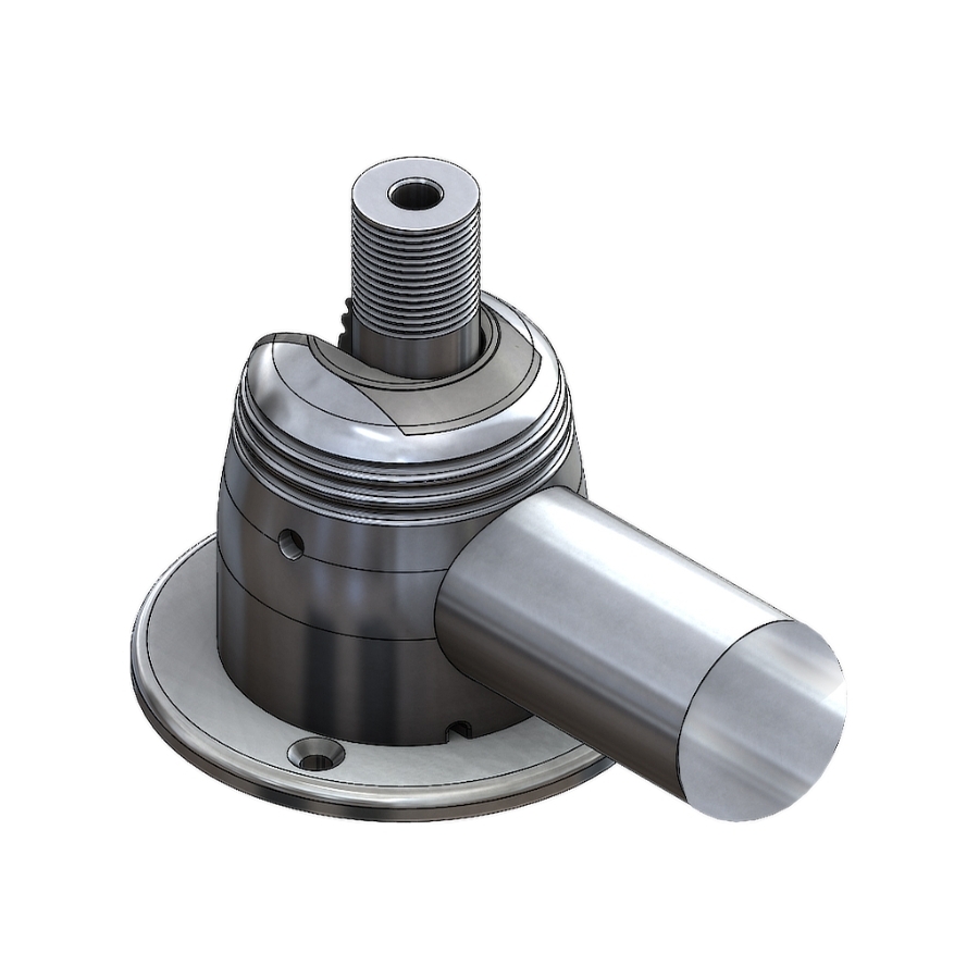 Electric Retractable VHF Antenna Mount