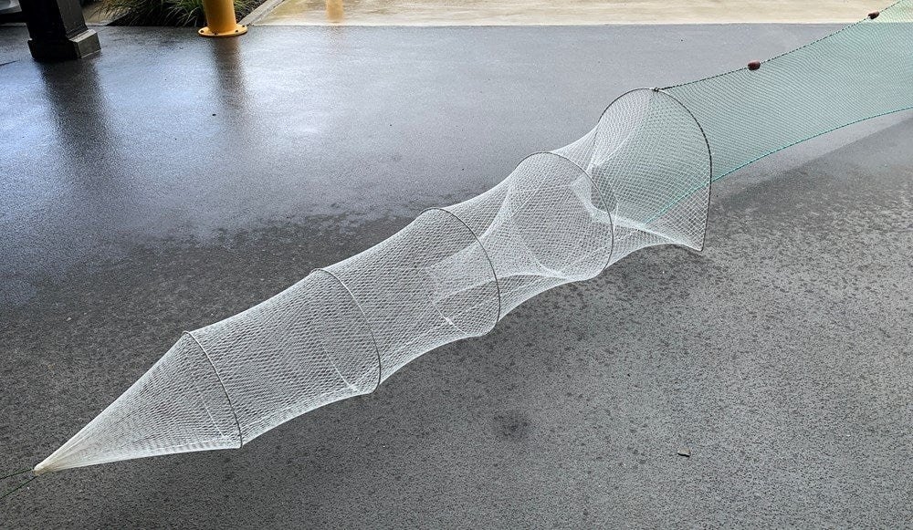 Dual Funnel Eel Fyke Trap Net 4.3m