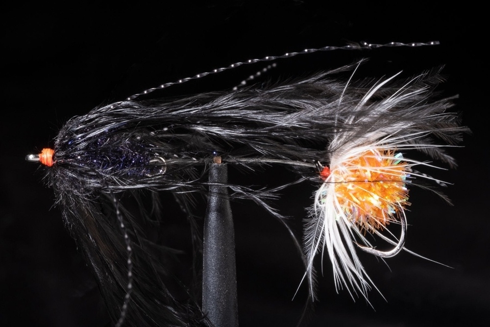 Manic Tackle Project Eggtruder Streamer Black #6