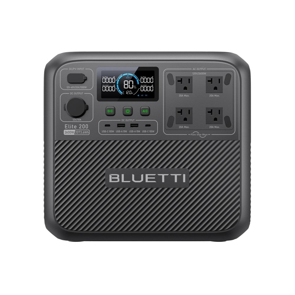 BLUETTI Premium 200 V2 Power Station 2700W 2073.6Wh