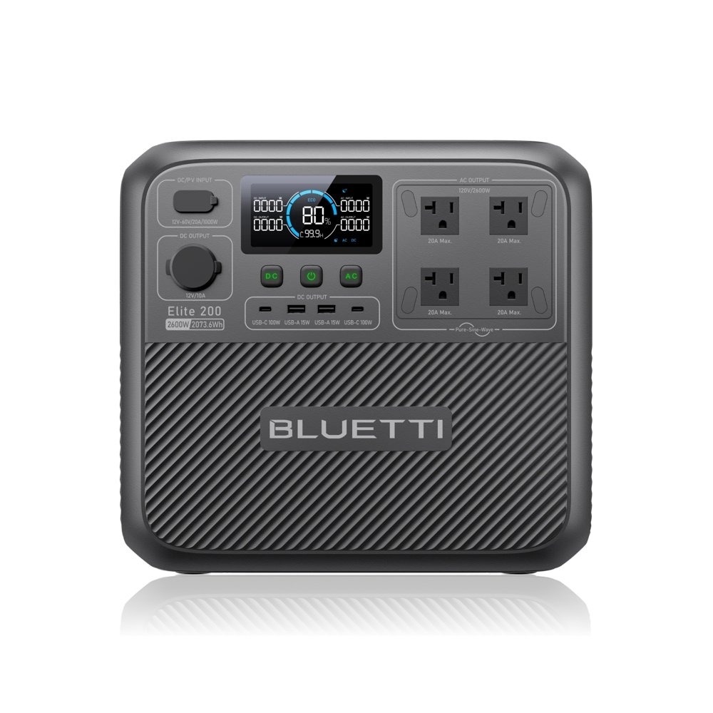 BLUETTI Premium 200 V2 Power Station 2700W 2073.6Wh