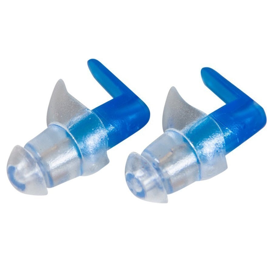 Aqualine Elite Swimming Ear Plugs Blue Qty 2