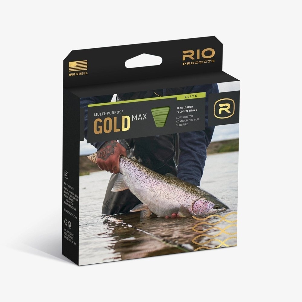 RIO Elite Gold MAX Fly Line Mint/Green/Blaze Orange WF8F