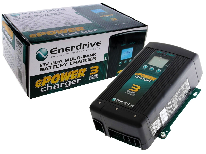 Enerdrive ePOWER Battery Charger 12V 20A