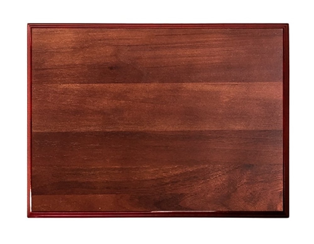 Weems & Plath Mahogany Plaque 9x12in