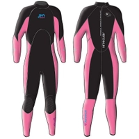 Adrenalin Enduro Flex Kids Steamer Wetsuit 3/2mm Pink/Black Thumbnail Adrenalin Enduro Flex Kids Steamer Wetsuit 3/2mm Pink/Black