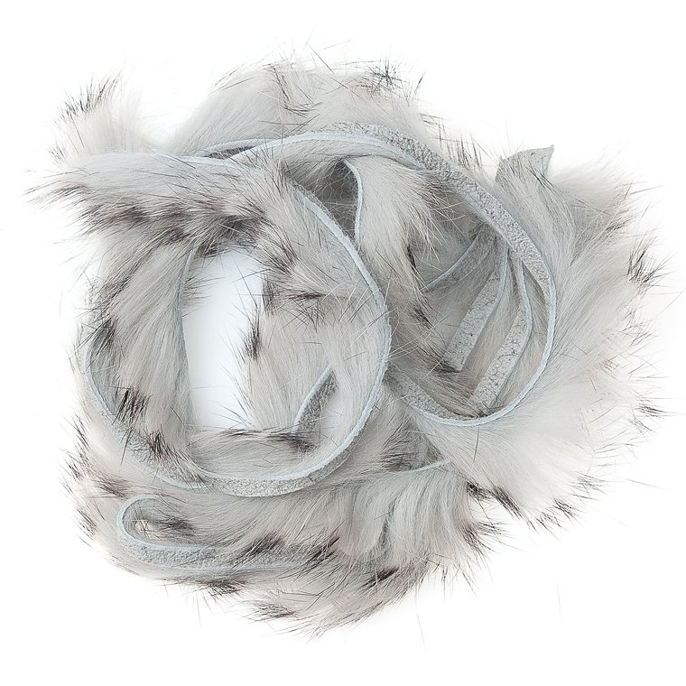 Wapsi Barred Rabbit Zonkers 4mm Shad Gray