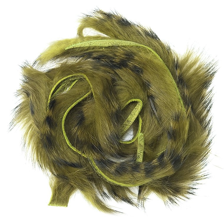 Wapsi Barred Rabbit Zonkers 4mm Olive