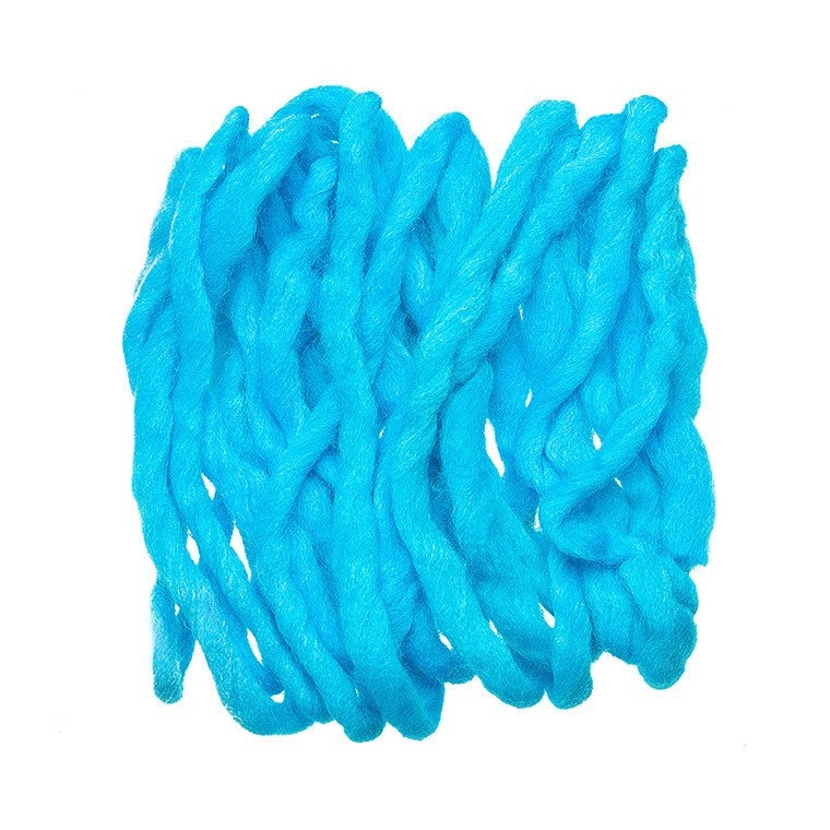 Wapsi Egg Yarn Fluoro Blue