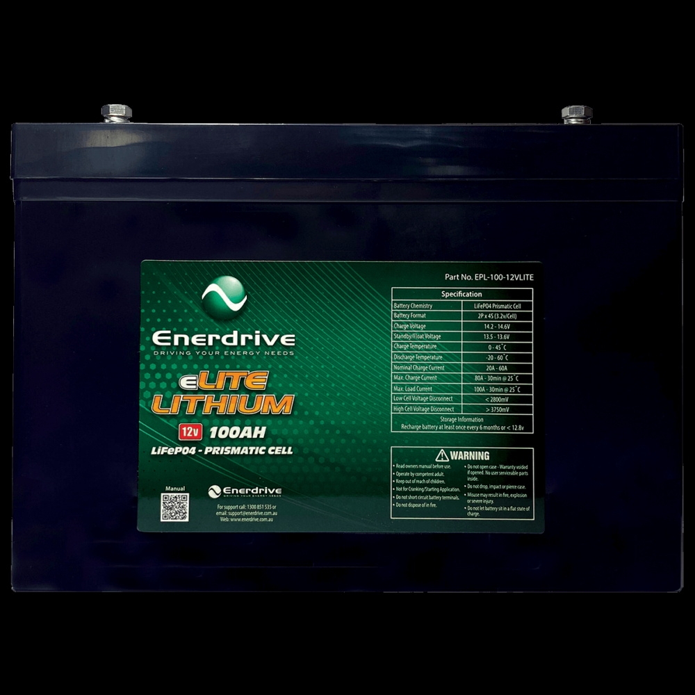 Enerdrive  Elite 12V 100Ah Lithium Battery