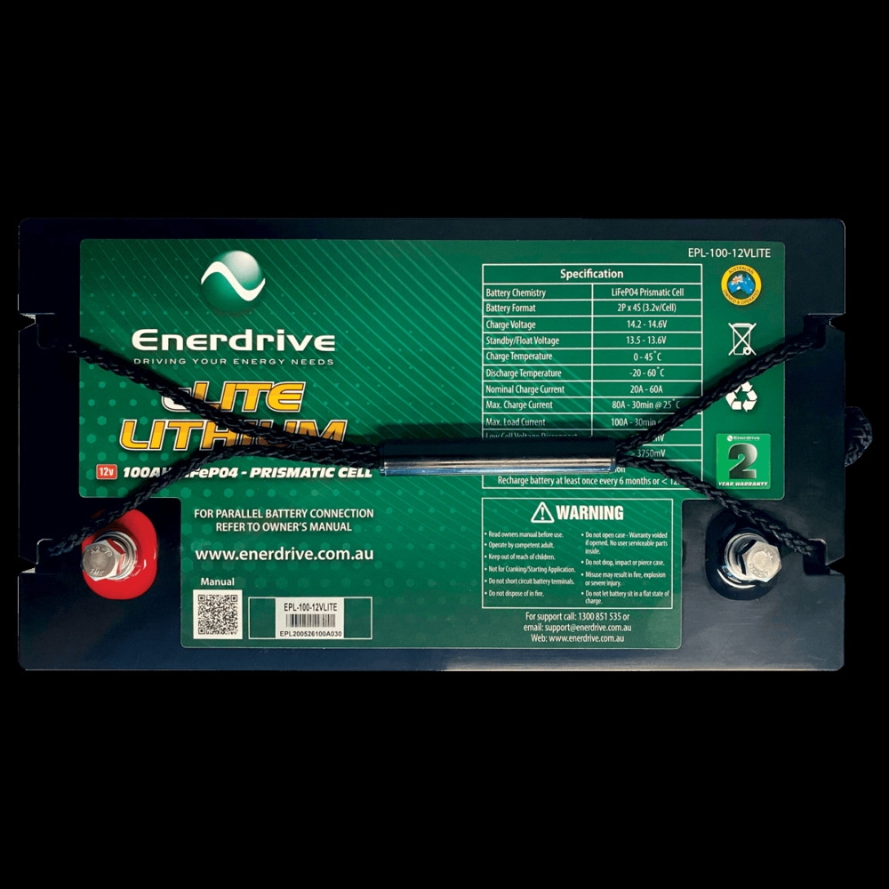 Enerdrive  Elite 12V 100Ah Lithium Battery