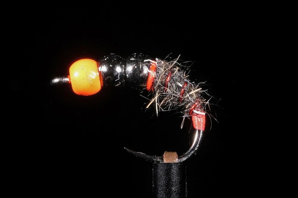 Manic Tackle Project Euro Trash TriBead Bomb Nymph #12