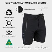 Sharkskin EveryWear Action Mens Board Shorts Thumbnail Sharkskin EveryWear Action Mens Board Shorts