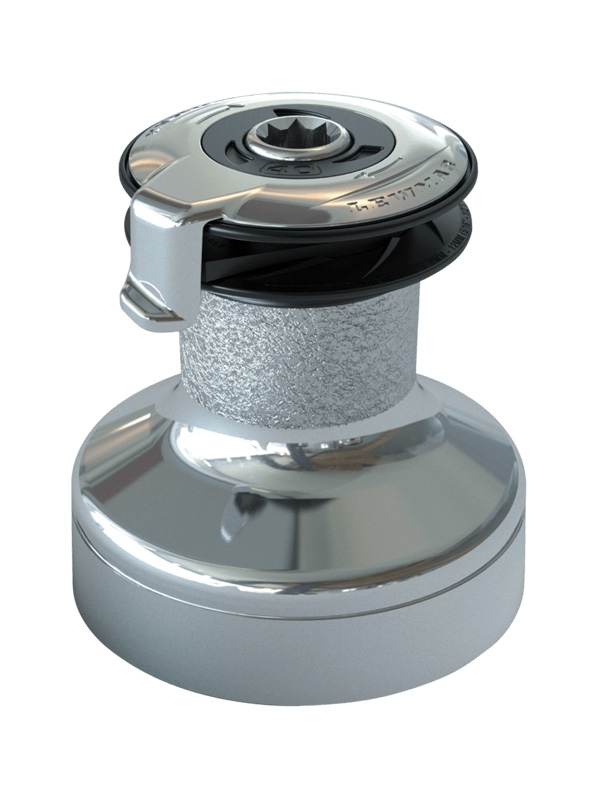 Lewmar 15ST EVO One Speed Self Tailing Manual Winch Chrome Bronze