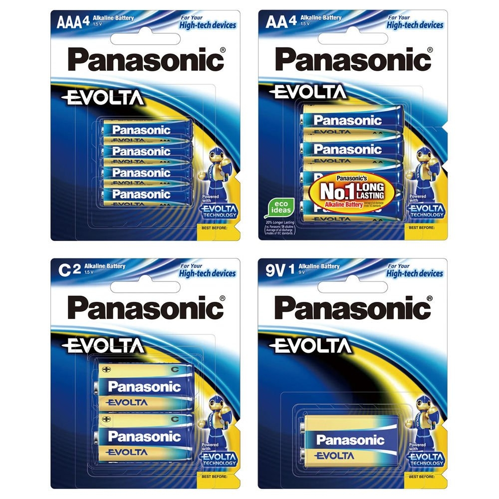Panasonic EVOLTA Premium Alkaline Batteries