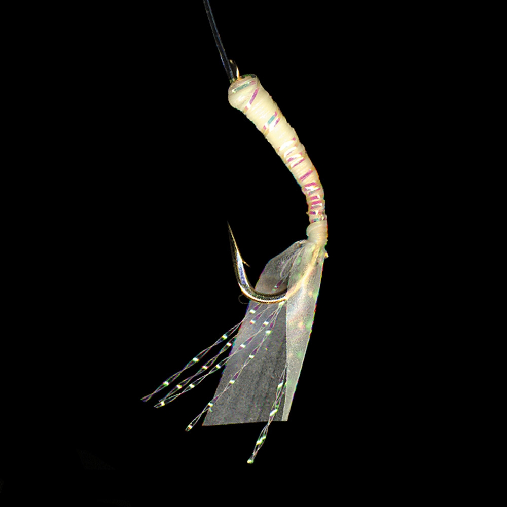 Hayabusa EX100 Xtreme-Glo Glow Finish Mix Shrimp Sabiki Rig