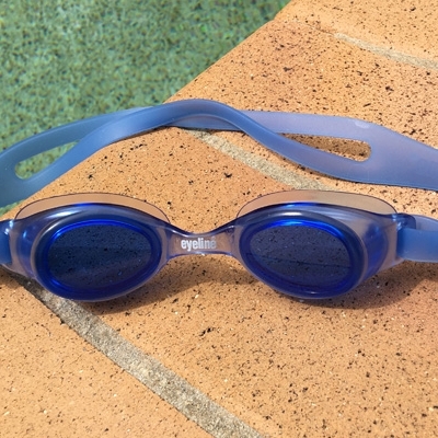 eyeline Softee Kids Swimming Goggles Smoke