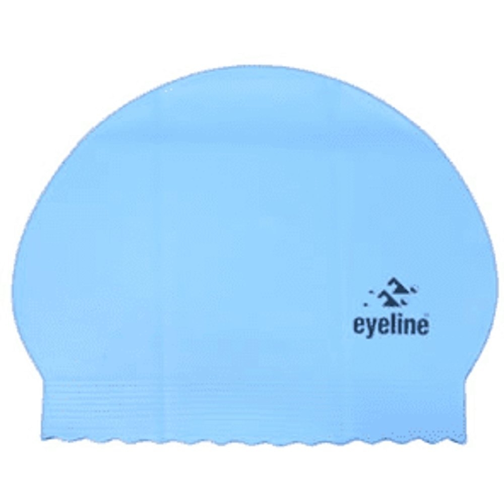 eyeline Standard Latex Swim Cap Black