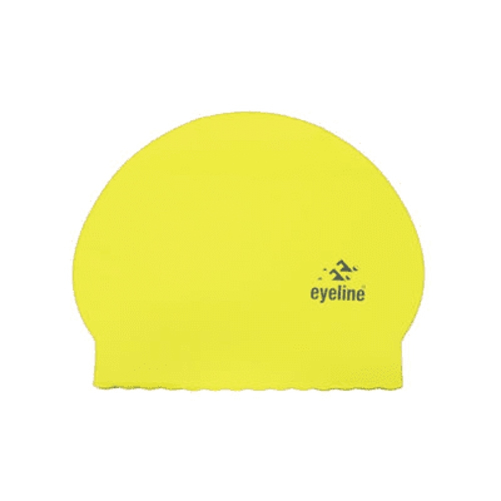 eyeline Standard Latex Swim Cap Green