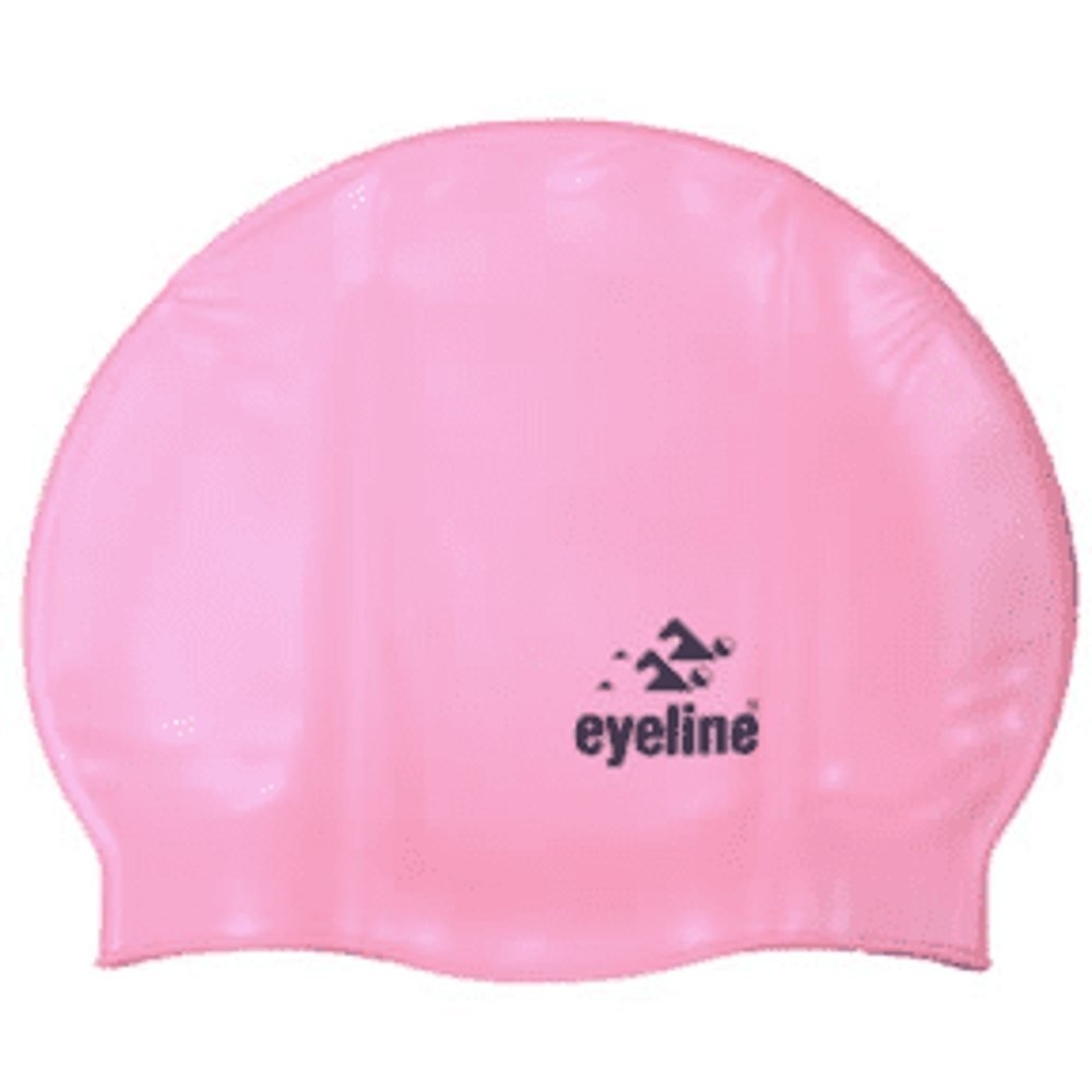 eyeline Silicone Swim Cap Black