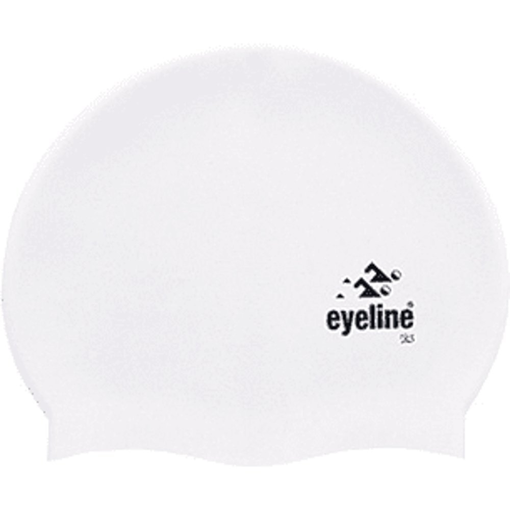 eyeline Silicone Swim Cap Black