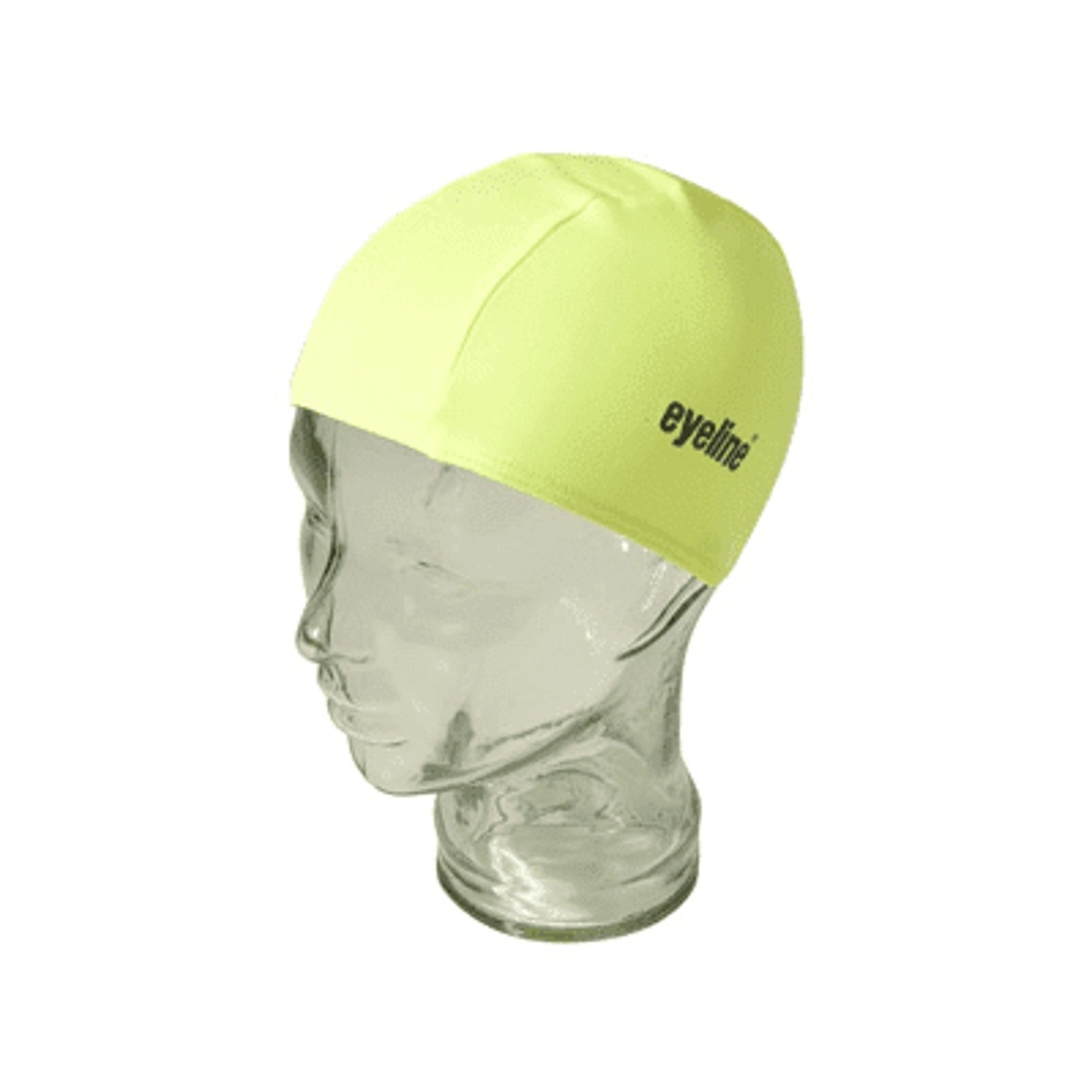 eyeline Polyester Kids Swim Cap Yellow