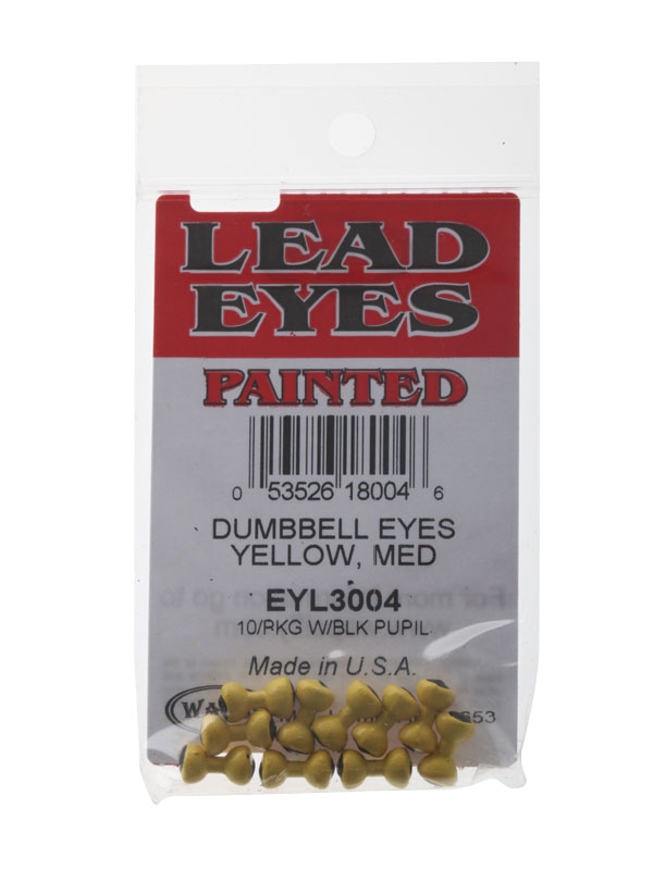 Wapsi Dumbbell Eyes Pack Yellow M Qty 10