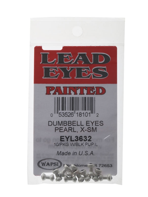 Wapsi Dumbbell Eyes Pack Pearl XS Qty 10