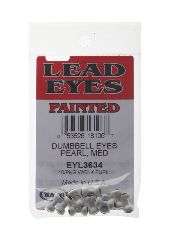 Wapsi Dumbbell Eyes Pack Pearl M Qty 10