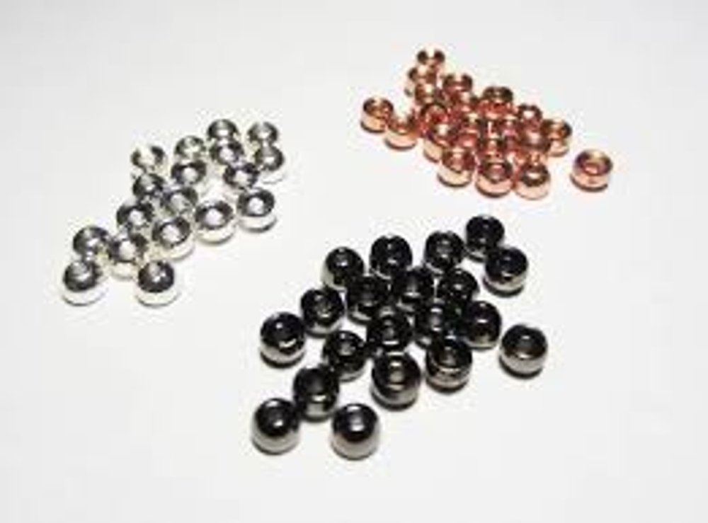 Wapsi Tungsten Beads 2mm 5/64in Nickel Silver Qty 10