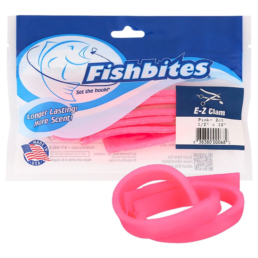 Fishbites E-Z Soft Bait Strip Clam 30.48cm / 12in