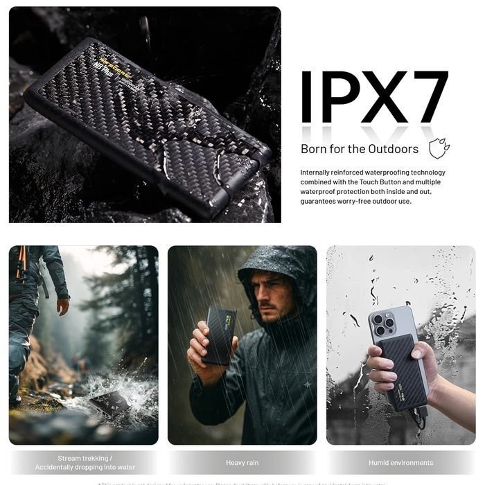 NITECORE Competition Grade IPX7 Power Bank 10000mAh