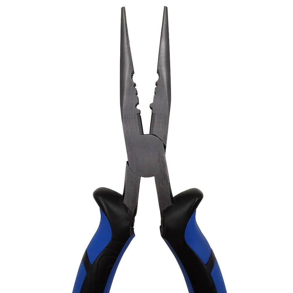 Mustad Straight Nose Pliers Blue 7.87in