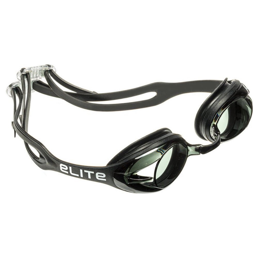 Aqualine Elite Swimming Goggles Black