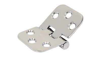 Sinox 316 Polished Stainless Steel Flush Door Hinge 1681 70x40x2mm