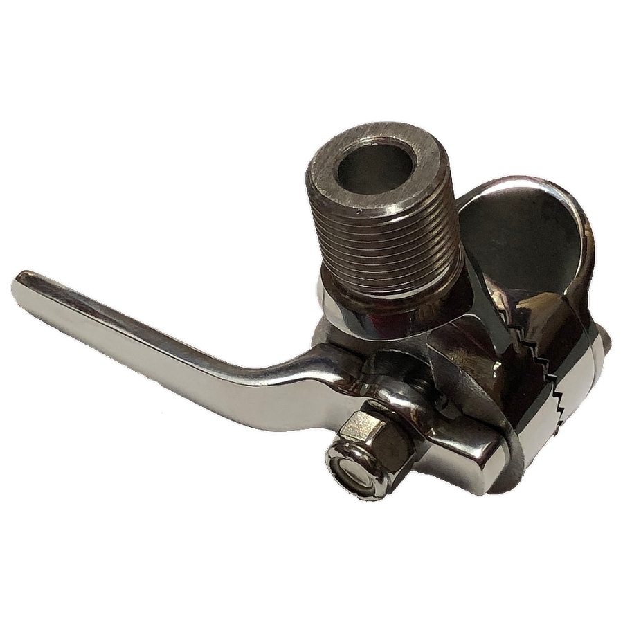 Stainless Steel Ratchet Rail Mount 1 1/4in-1 1/2in