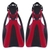 Sea Harvester Open Heel Dive Fins Red US9-10