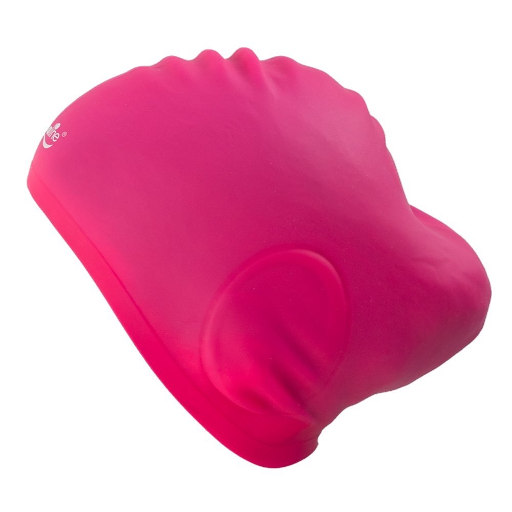 Aqualine Long Hair Silicone Swim Cap