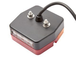Trojan Square 12 Volt Combination Tail Light RH