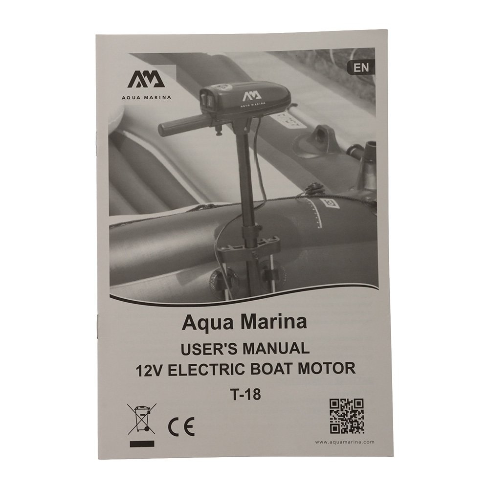Aqua Marina Wildriver 3-Person Inflatable Boat Package with Trolling Motor 9ft 3in 180W